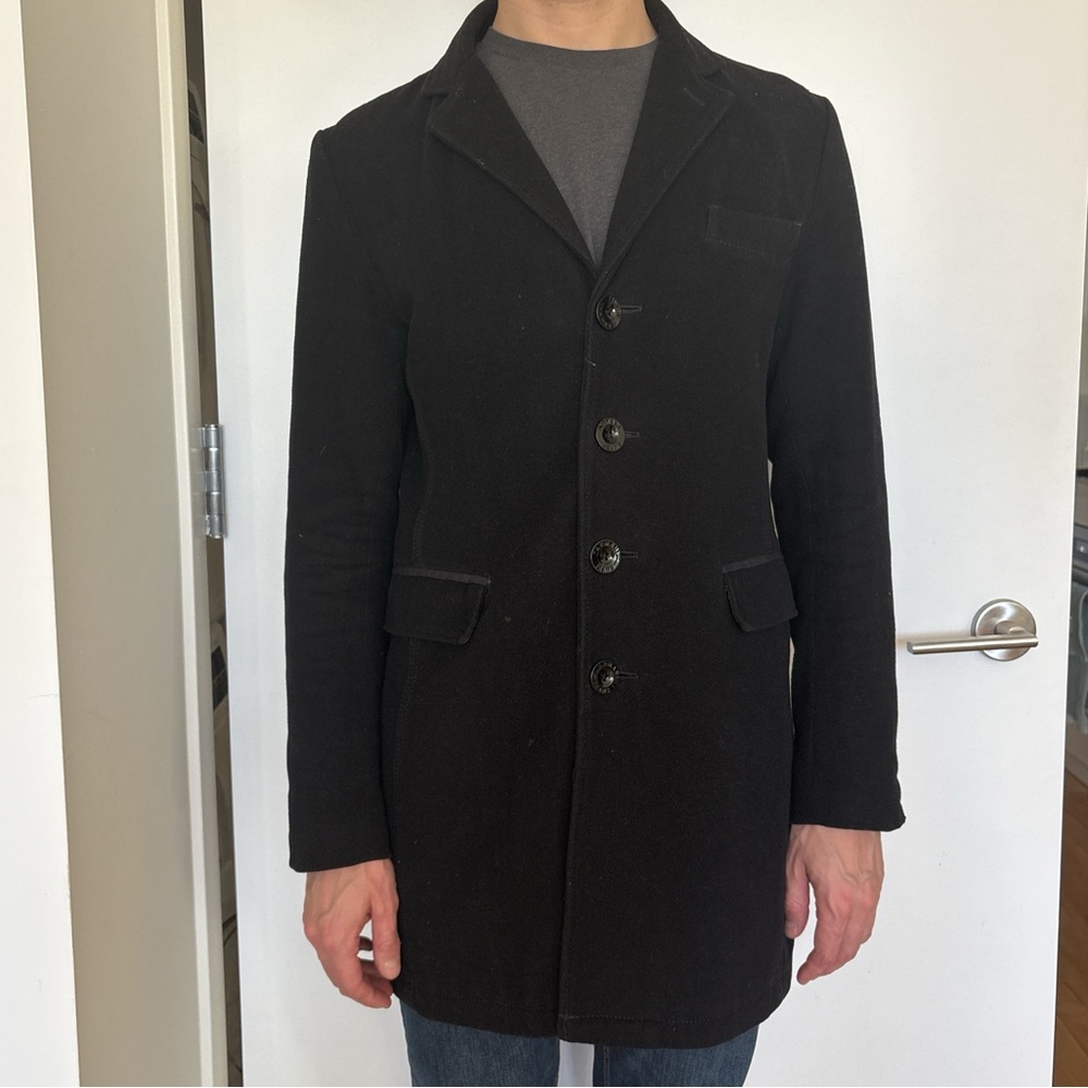 Black Mens Coat